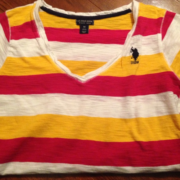 V-neck U.S. Polo shirt!