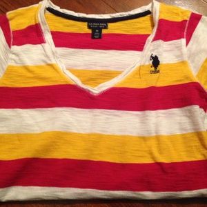 V-neck U.S. Polo shirt!