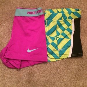 Nike running spandex
