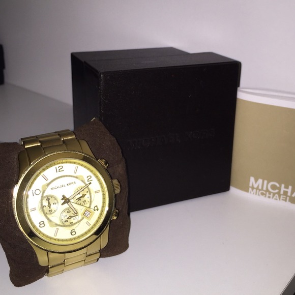 Michael Kors Gold band watch