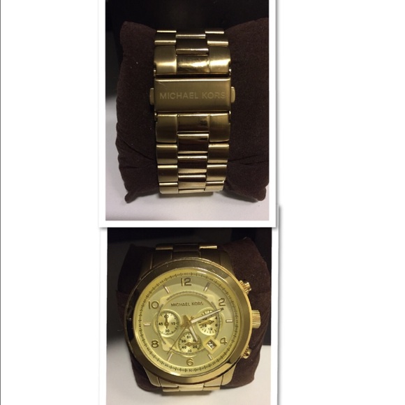 Michael Kors Gold band watch main image 4