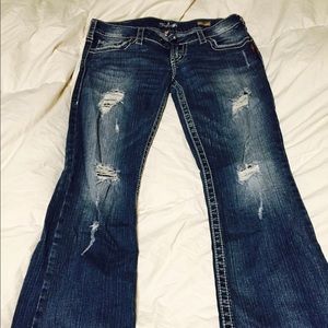 Silver jeans. Tuesday boot cut