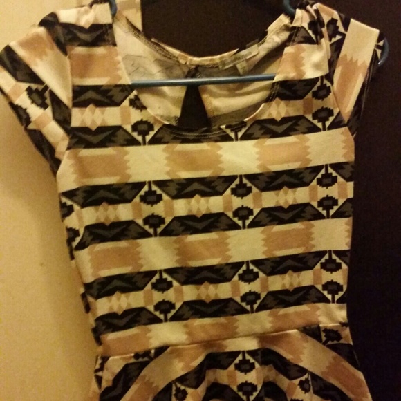 Aztec print shirt
