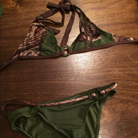 Real-tree Camouflage Bikini