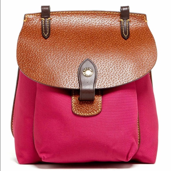 Pink Dooney and Bourke cross body/messenger