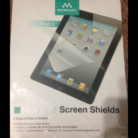 💥NEW💥 Merkury iPad2 Screen Protector 2pk