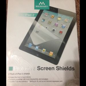 💥NEW💥 Merkury iPad2 Screen Protector 2pk
