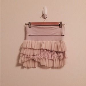 Free People Lavender Mini Skirt