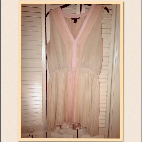 Ivory and pastel pink Dress