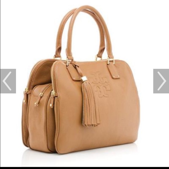 SOLD! Gently Loved Brown Tory Burch Thea Satchel