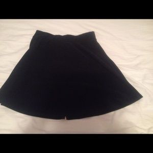 Navy skater skirt