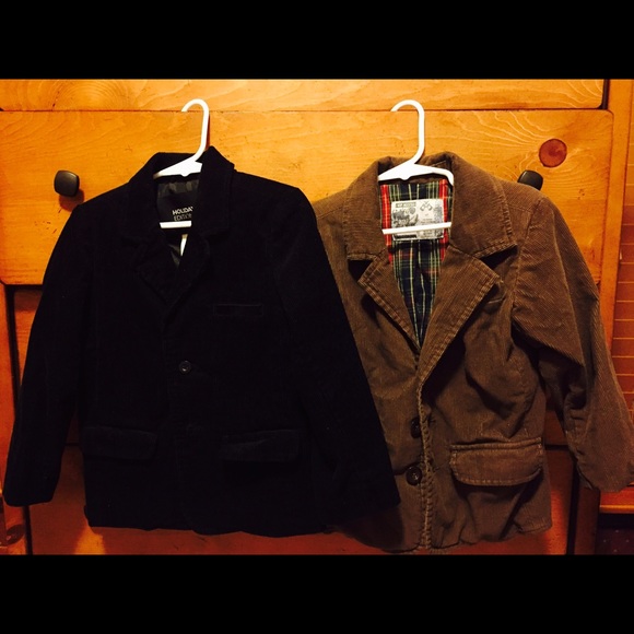 4T Corduroy coats