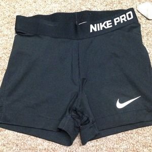 Black nike pros
