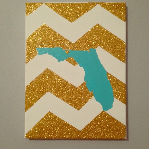 Florida Chevron w/ heart on Tallahassee •
