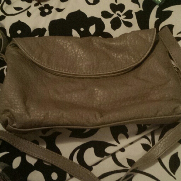 Grey Satchel Bag