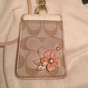 Coach badge holder