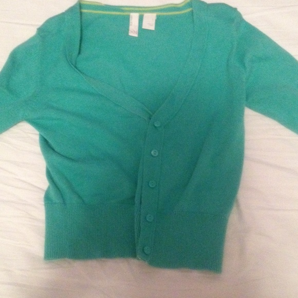 Teal sweater