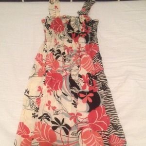 Hawaiian maxi dress