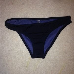 Victoria secret black swimsuit bottoms