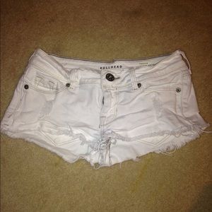 Pacsun white shorts