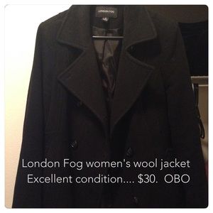 London fog wool jacket