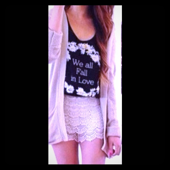 Cropped tank top