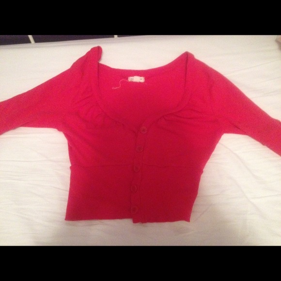 Red sweater