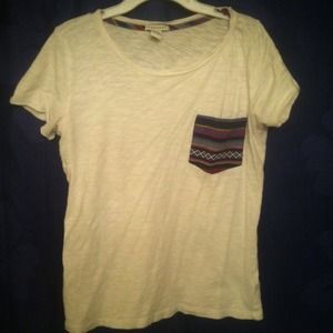 *SALE* F21 Tee with Tribal Pocket
