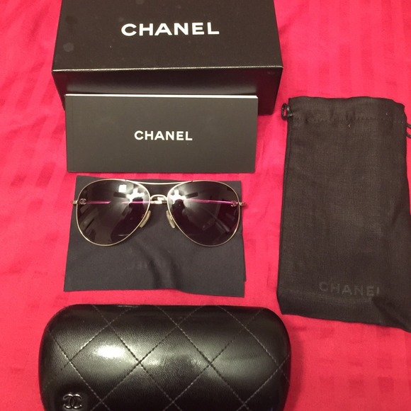 CHANEL Accessories - Chanel Aviators sunglasses