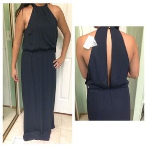 BRAND NEW Navy Blue Maxi Dress!