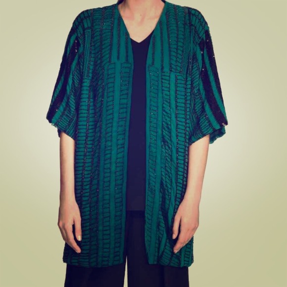 Hand Beaded Kimono