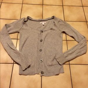 Grey Aeropostale cardigan