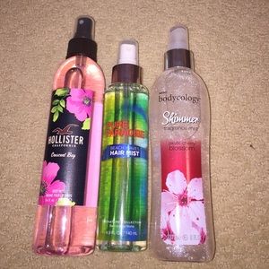 Scent Bundle : Hollister, B&B Works, & bodycology