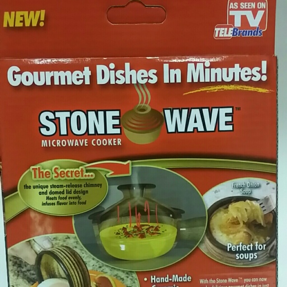 NEW As Seen on TV Stone wave microwave cooker