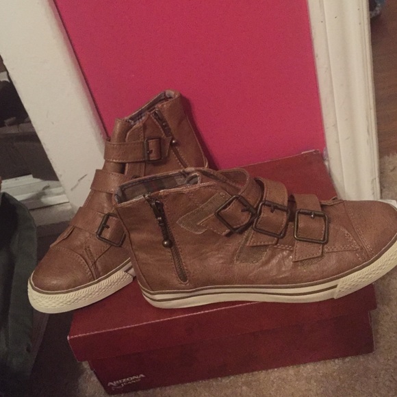 Selling shoes!