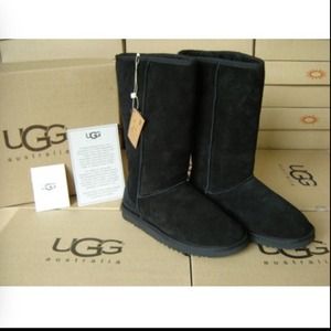 Authentic tall black uggs!