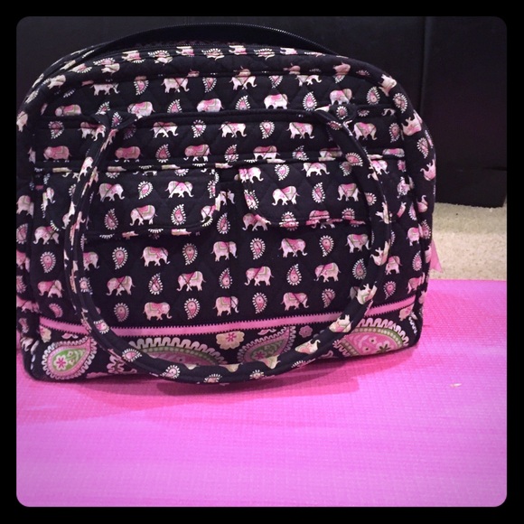 Vera Bradley bowling bag tote purse