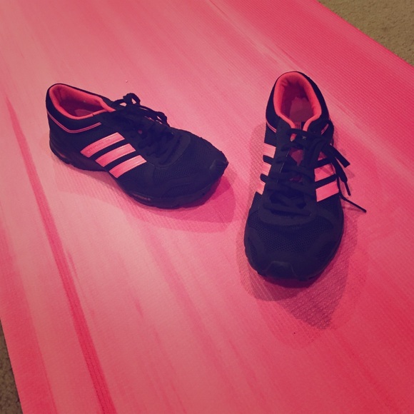 Adidas running shoes worn a few times