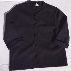 J. Crew black button down cardigan