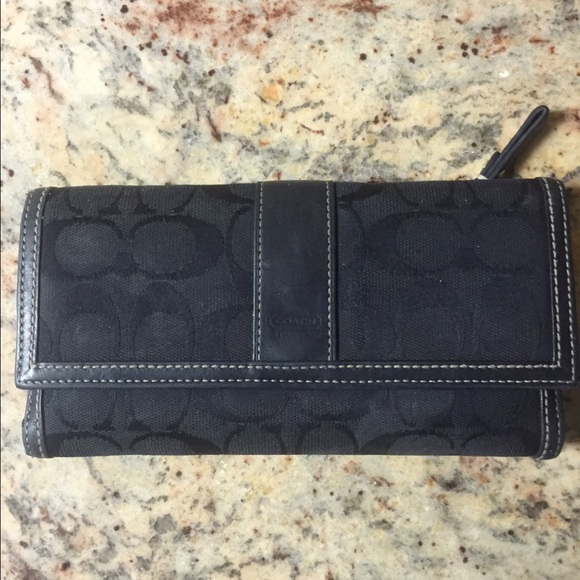 Authentic COACH Checkbook wallet!