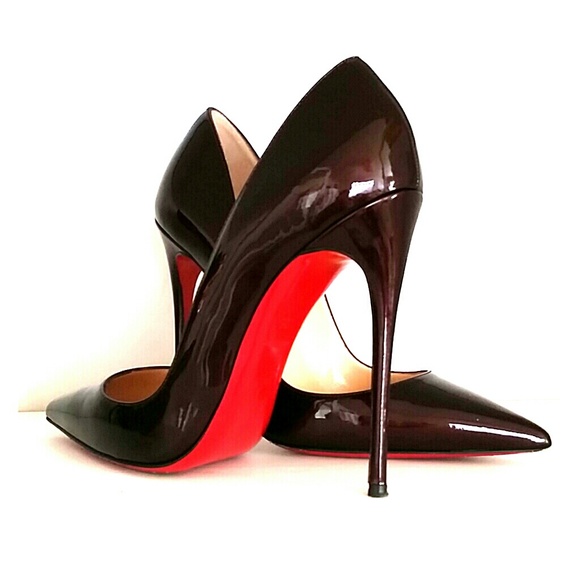 Christian Louboutin Shoes - Christian Louboutin SoKate Rouge Noir Pump 120