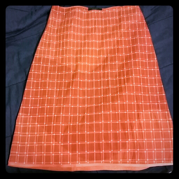 Prada plaid skirt