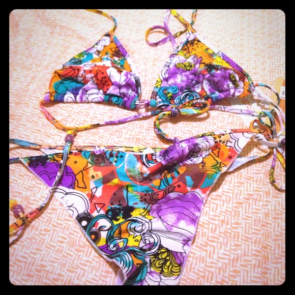 Floral swimsuit