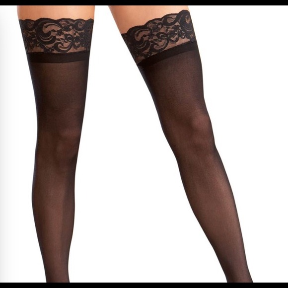 Lace Thigh High Socks