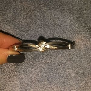 Sterling silver an cz bracelet