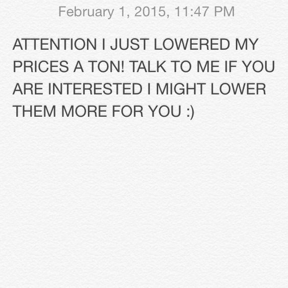 SALE ON EVERYTHING ASK ME FOR DETAILS