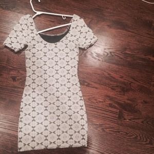 topshop Jacquard printed bodycon