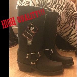 Double H 12 inch motorcycle boots BRAND NEW