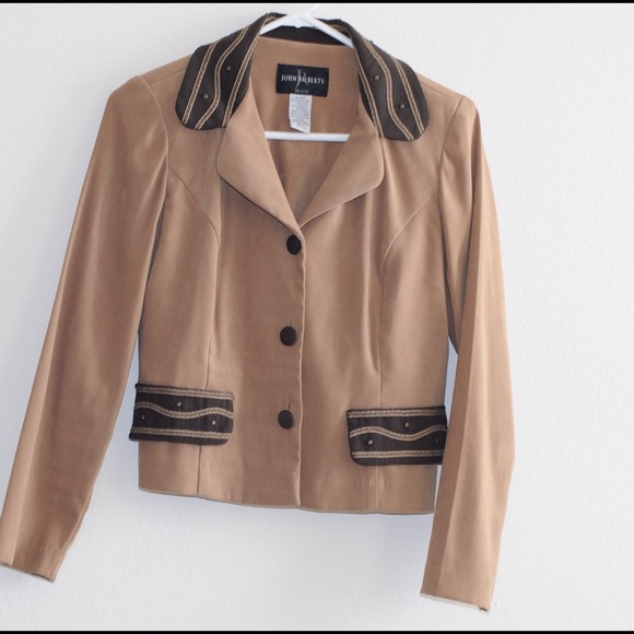 Suede John Roberts blazer
