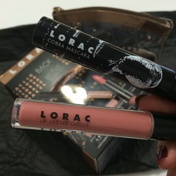 LORAC Other - LORAC Cobra Mascara, Lip Lustre Gloss, and Bag